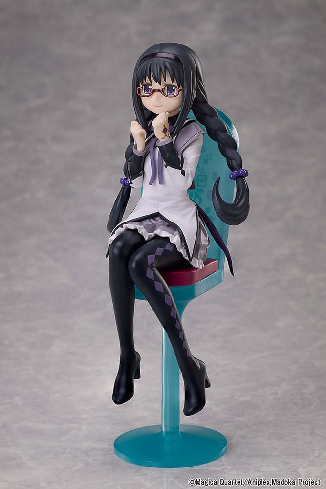 Puella Magi Madoka Magica The Movie: Rebellion PVC Statue Homura Akemi Tea Party Cake Song Ver. 18 cm Image 3