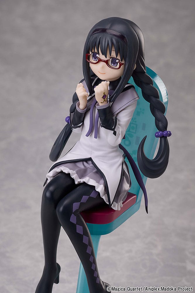 Puella Magi Madoka Magica The Movie: Rebellion PVC Statue Homura Akemi Tea Party Cake Song Ver. 18 cm Image 6
