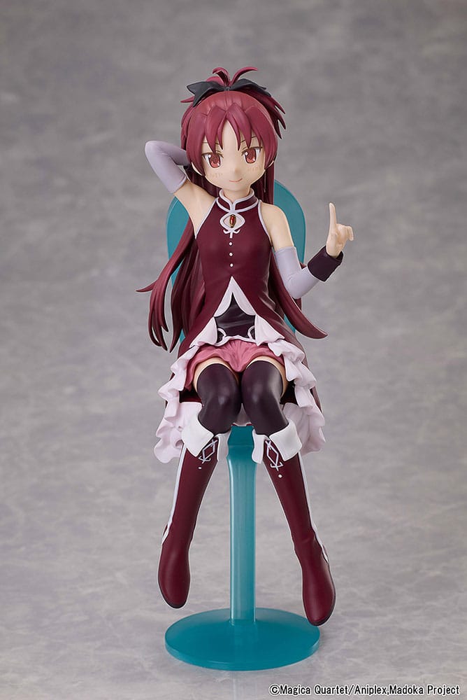 Puella Magi Madoka Magica The Movie: Rebellion PVC Statue Kyoko Sakura Tea Party Cake Song Ver. 18 cm Image 2