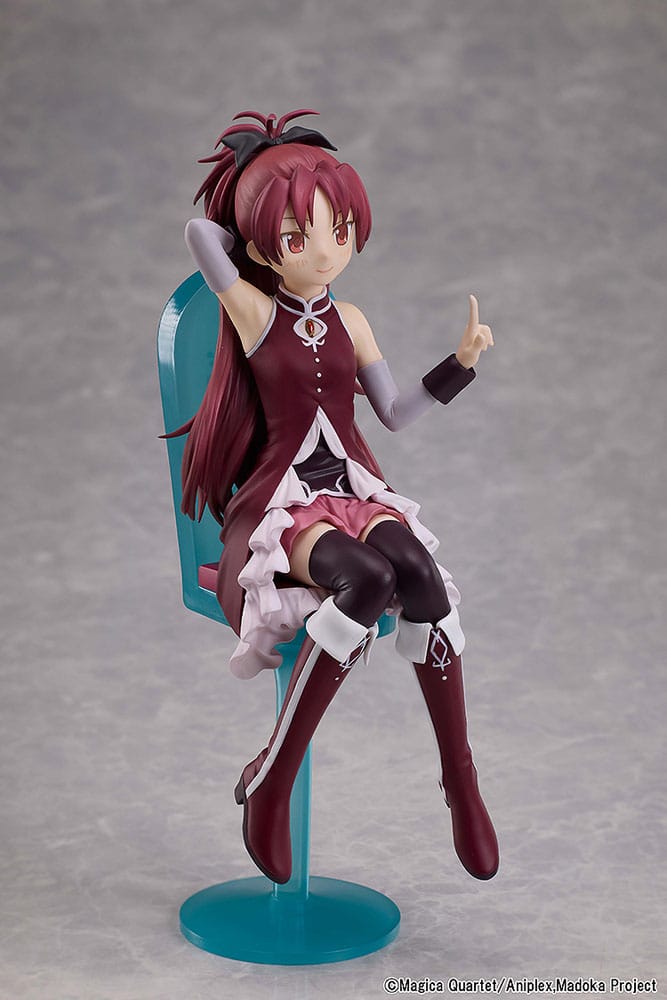 Puella Magi Madoka Magica The Movie: Rebellion PVC Statue Kyoko Sakura Tea Party Cake Song Ver. 18 cm Image 3