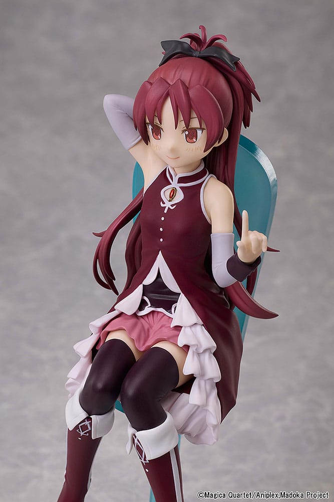 Puella Magi Madoka Magica The Movie: Rebellion PVC Statue Kyoko Sakura Tea Party Cake Song Ver. 18 cm Image 6