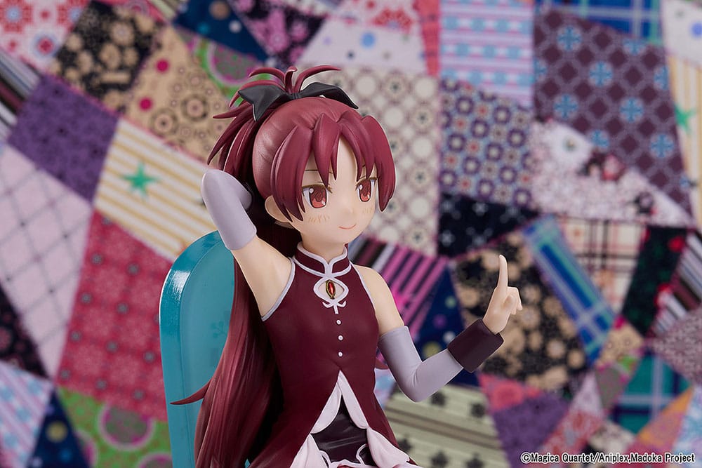 Puella Magi Madoka Magica The Movie: Rebellion PVC Statue Kyoko Sakura Tea Party Cake Song Ver. 18 cm Image 7