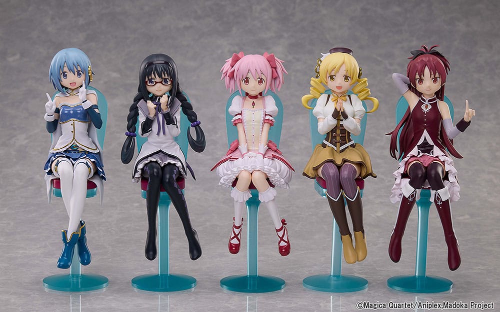 Puella Magi Madoka Magica The Movie: Rebellion PVC Statue Tea Party Cake Song Ver. Set 18 cm Image 2