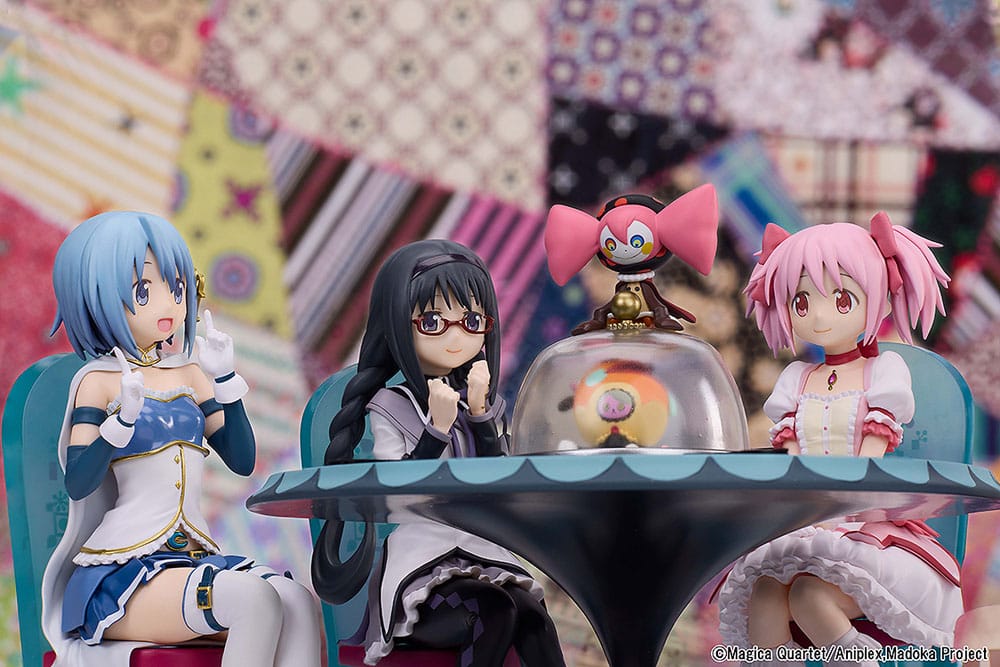 Puella Magi Madoka Magica The Movie: Rebellion PVC Statue Tea Party Cake Song Ver. Set 18 cm Image 5