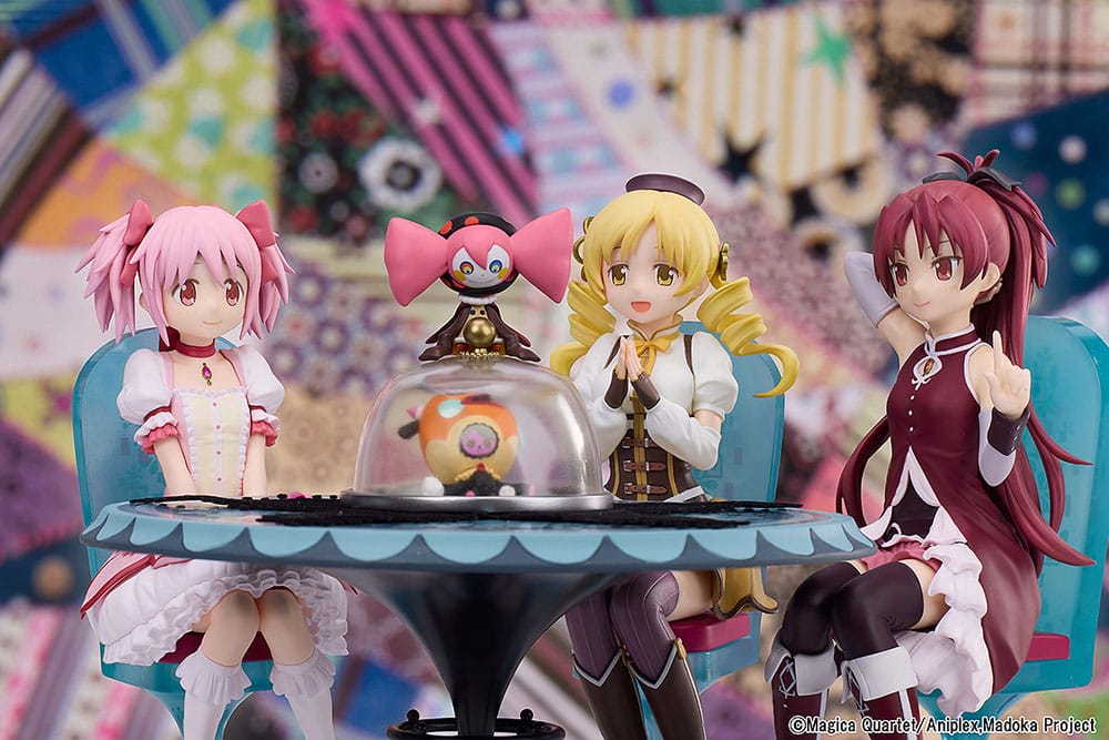 Puella Magi Madoka Magica The Movie: Rebellion PVC Statue Tea Party Cake Song Ver. Set 18 cm Image 6