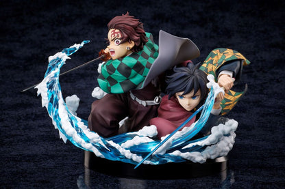 Demon Slayer: Kimetsu no Yaiba PVC Statue Tanjiro & Giyuu 13 cm Image 4