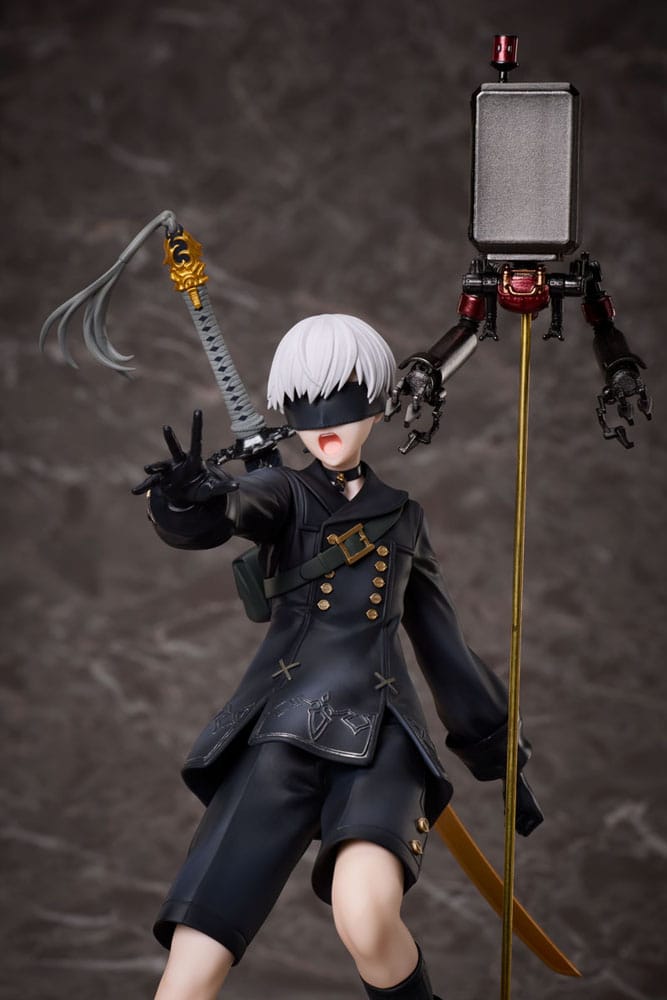NieR:Automata 1/7 Statue PVC 9S Deluxe Version 23 cm Image 5