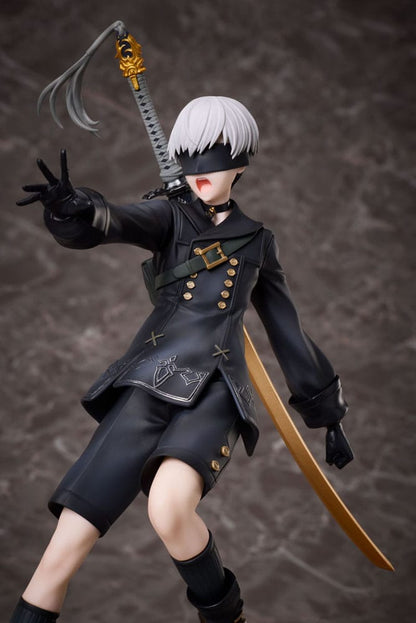 NieR:Automata 1/7 Statue PVC 9S Deluxe Version 23 cm Image 6