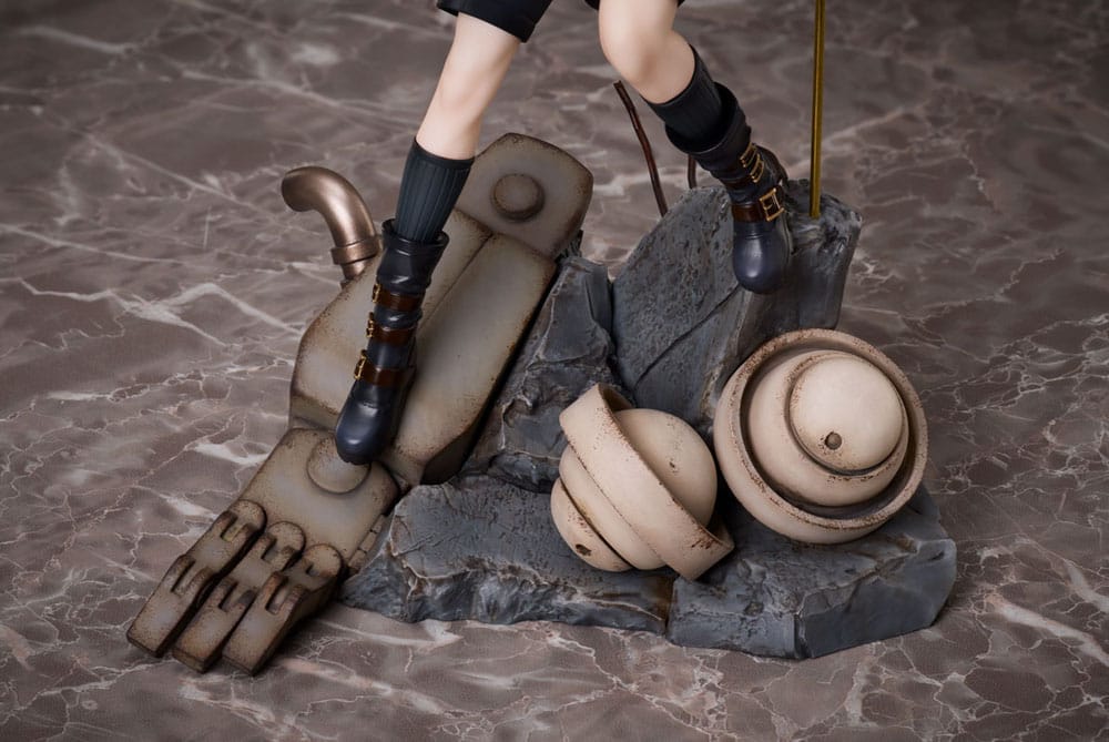 NieR:Automata 1/7 Statue PVC 9S Deluxe Version 23 cm Image 11
