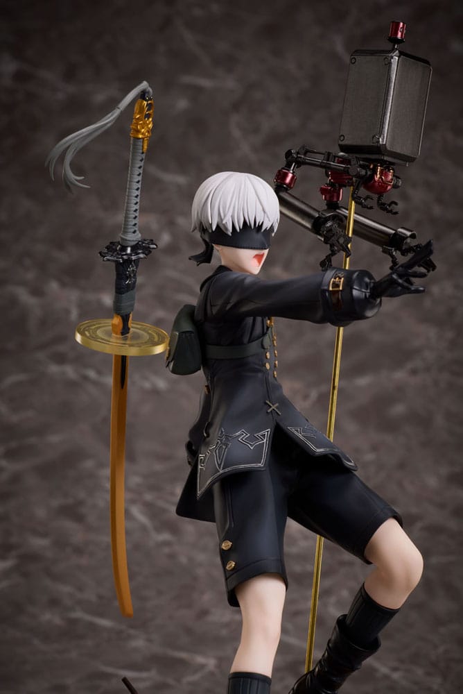 NieR:Automata 1/7 Statue PVC 9S Deluxe Version 23 cm Image 12