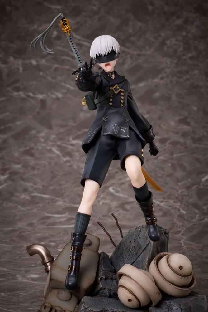 NieR:Automata 1/7 Statue PVC 9S Deluxe Version 23 cm Image 13