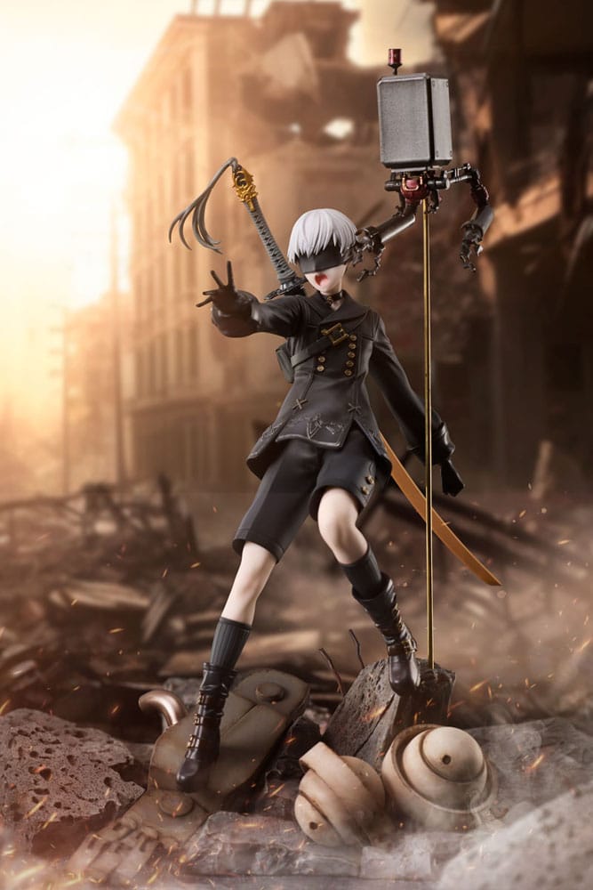 NieR:Automata 1/7 Statue PVC 9S Deluxe Version 23 cm Image 14