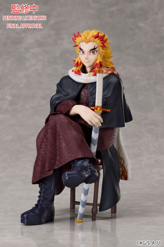 Demon Slayer: Kimetsu no Yaiba Statue Kyojuro Rengoku 16 cm Image 1