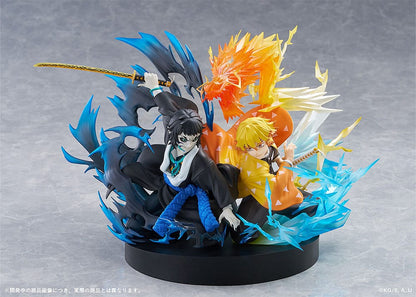 Demon Slayer: Kimetsu no Yaiba PVC Statue Zenitsu Agatsuma & Kaigaku 15 cm Image 7