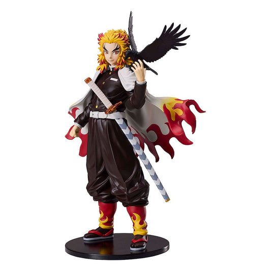 Demon Slayer: Kimetsu no Yaiba Statue Kyojuro Rengoku Flame Hashira 20 cm Image 1