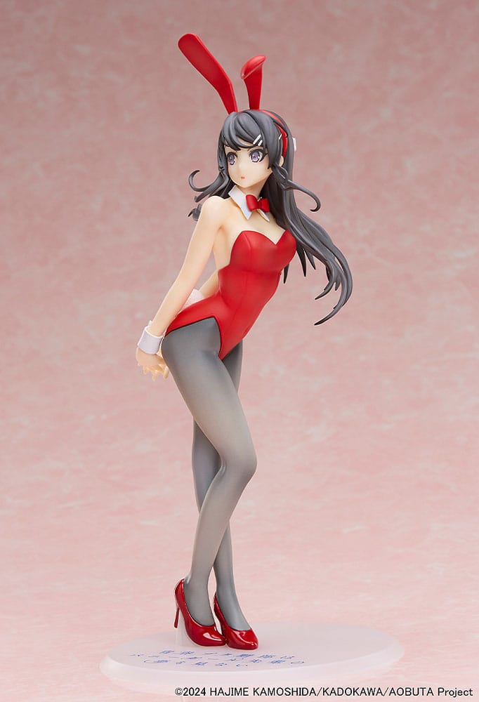 Rascal Does Not Dream of Bunny Girl Senpai Statue 1/7 Mai Sakurajima Red Bunny Girl Ver. 27 cm Image 4