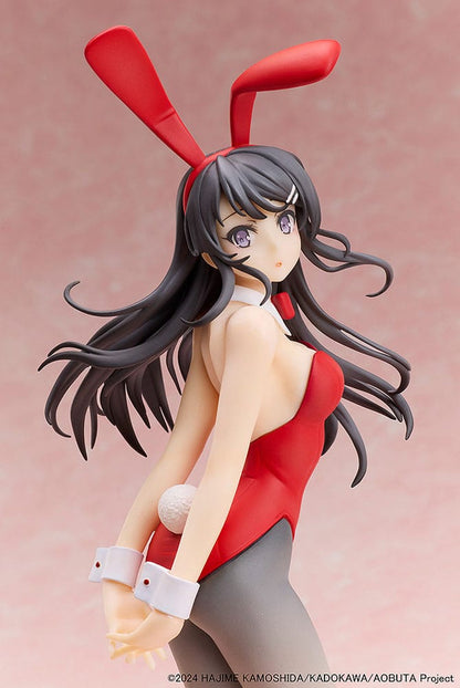 Rascal Does Not Dream of Bunny Girl Senpai Statue 1/7 Mai Sakurajima Red Bunny Girl Ver. 27 cm Image 6
