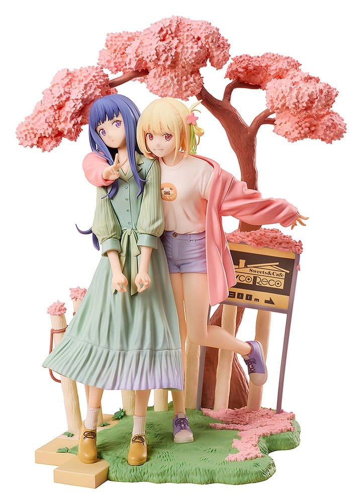 Lycoris Recoil PVC Figuren 2er-Pack Chisato Nishikigi & Takina Inoue Spring Ver. 25 cm Image 1