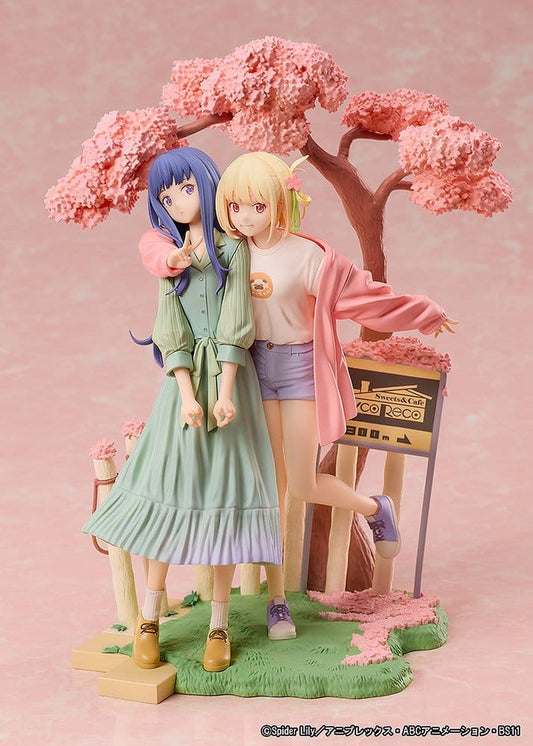 Lycoris Recoil PVC Figuren 2er-Pack Chisato Nishikigi & Takina Inoue Spring Ver. 25 cm Image 2