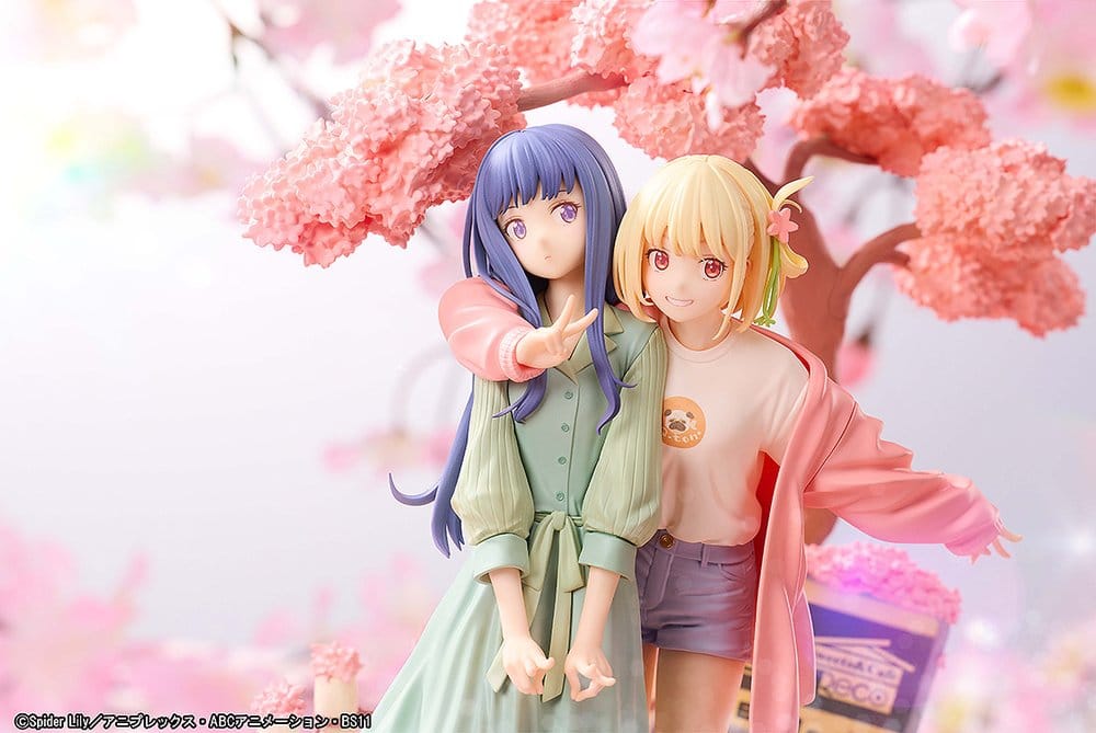 Lycoris Recoil PVC Figuren 2er-Pack Chisato Nishikigi & Takina Inoue Spring Ver. 25 cm Image 10