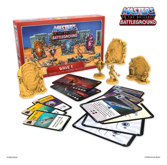 Masters of the Universe: Battleground Miniaturenspiel Wave 1: Masters of the Universe Faction *Englische Version* Image 1