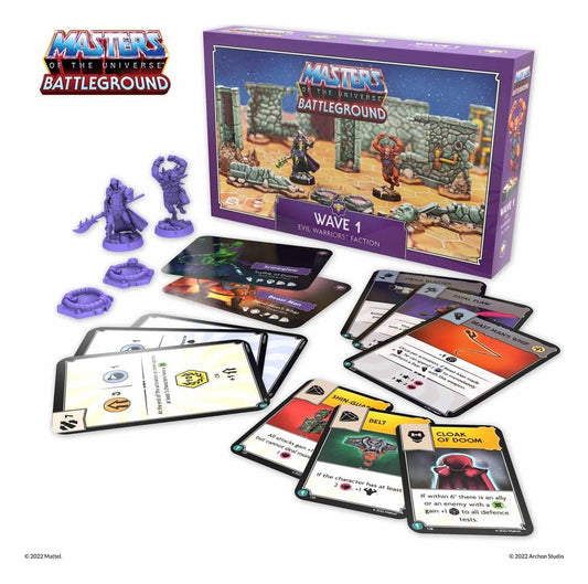 Masters of the Universe: Battleground Miniaturenspiel Wave 1: Evil Warriors Faction *Englische Version* Image 1