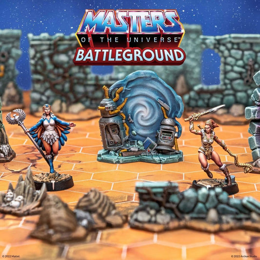 Masters of the Universe: Battleground Miniaturenspiel Wave 1: Masters of the Universe Faction *Italienische Version* Image 2