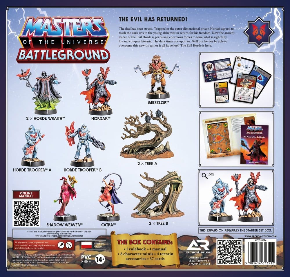 Masters of the Universe: Battleground Miniaturenspiel Wave 4: The Power of the Evil Horde *Deutsche Version* Image 8