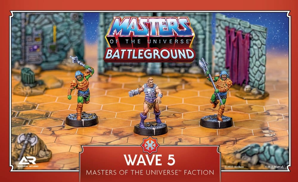Masters of the Universe: Battleground Miniaturenspiel Wave 5: Masters of the Universe Faction *Französische Version* Image 5