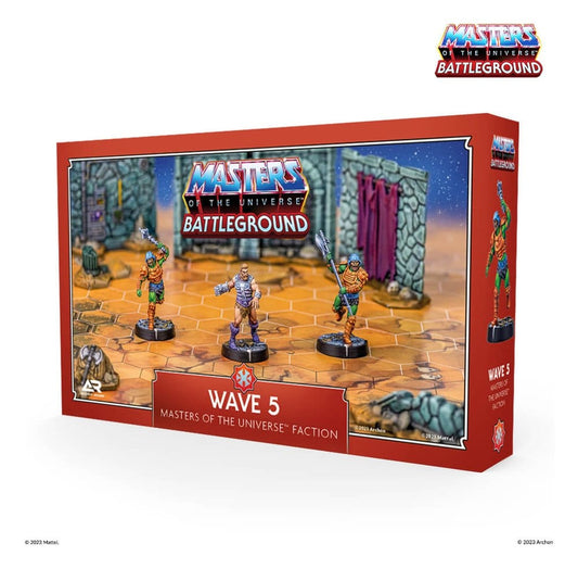 Masters of the Universe: Battleground Miniaturenspiel Wave 5: Masters of the Universe Faction *Französische Version* Image 1