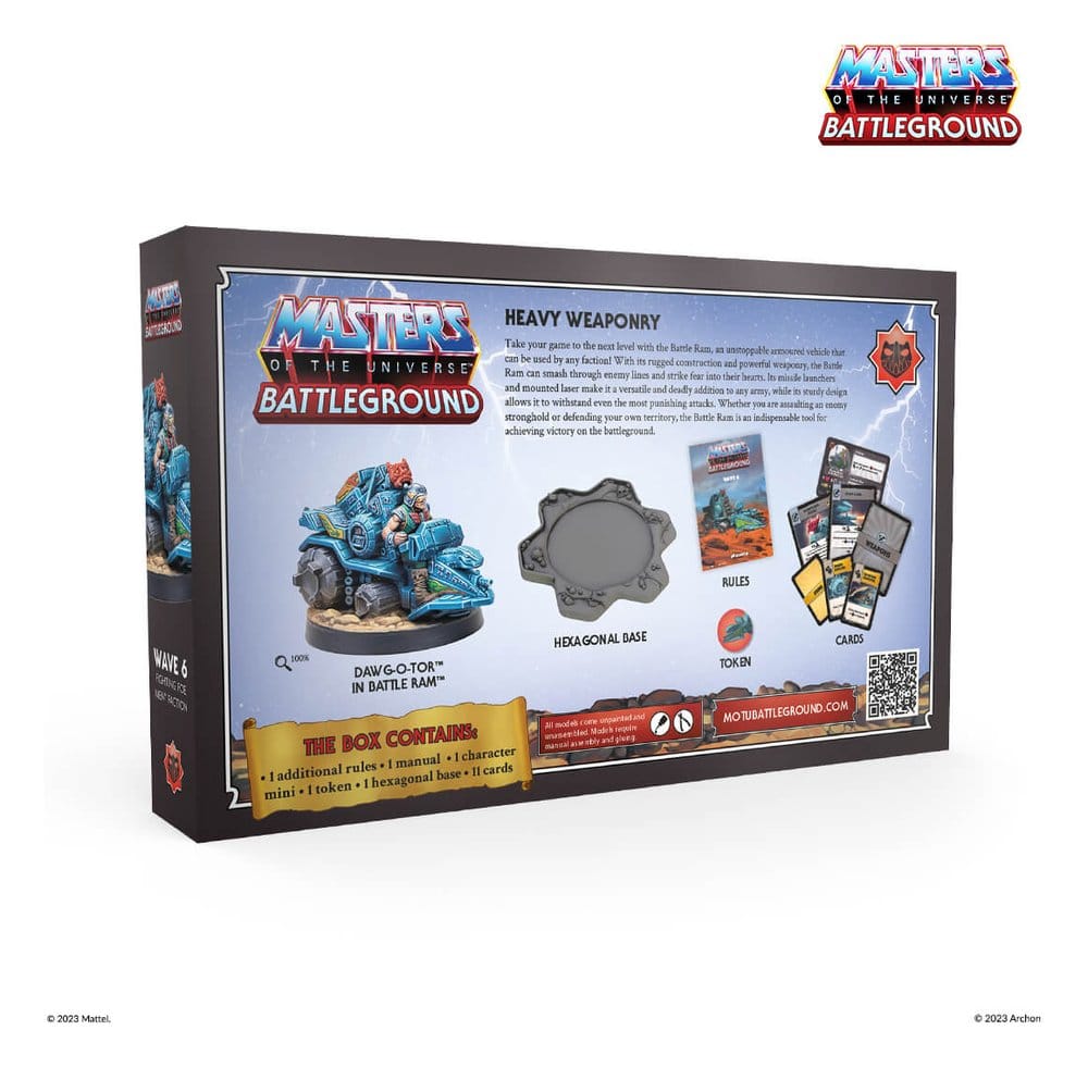 Masters of the Universe: Battleground Miniaturenspiel Wave 6: Fighting Foe Men Faction *Französische Version* Image 2