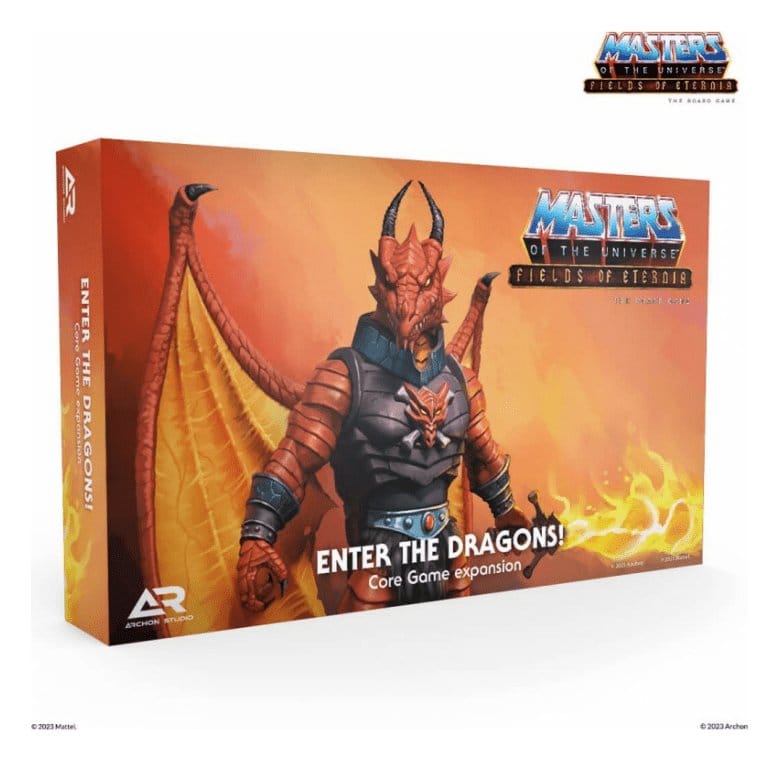 Masters of the Universe Brettspiel-Erweiterung Fields of Eternia - Enter the Dragons! *Spanische Version* Image 1