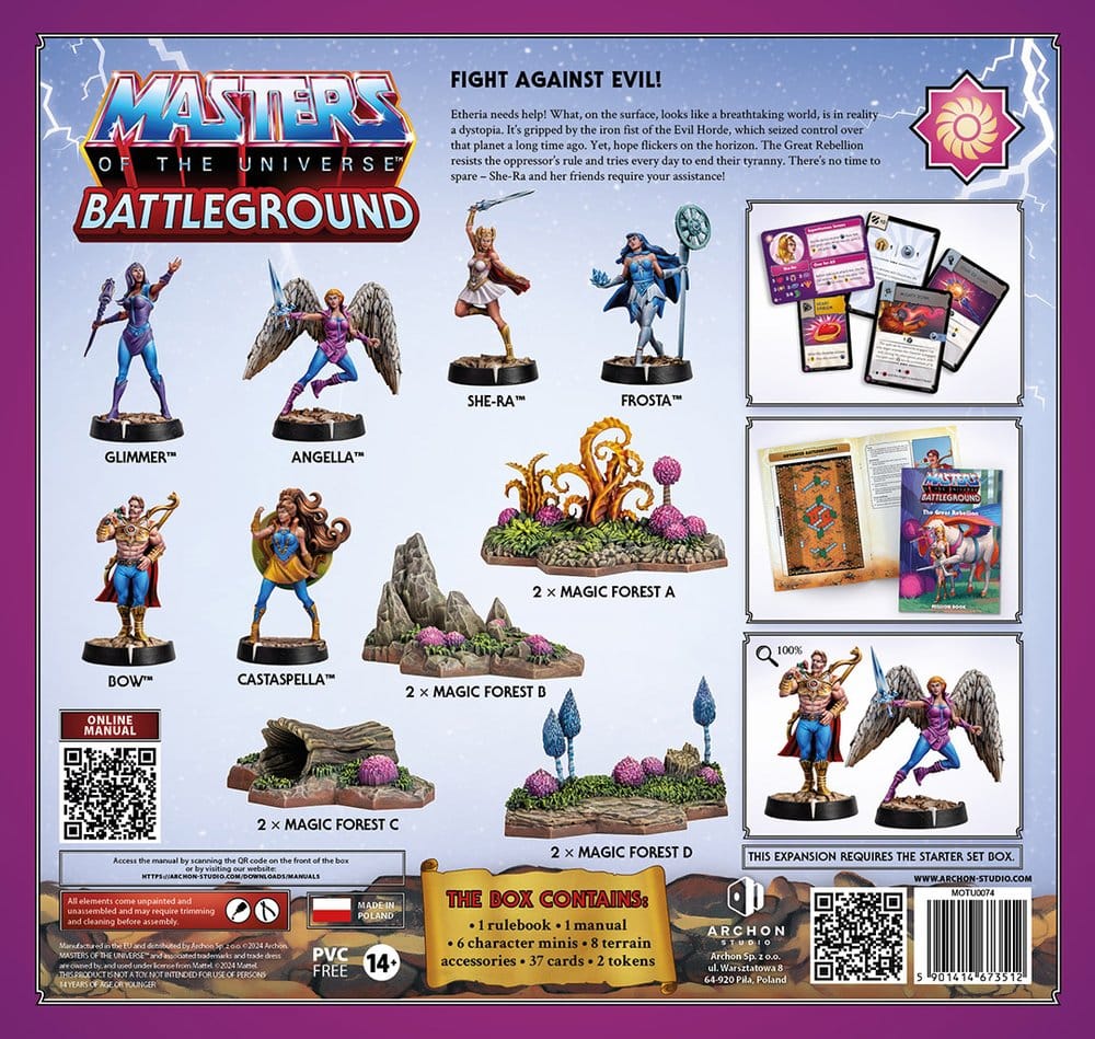 Masters of the Universe: Battleground Miniaturenspiel Wave 7: The Great Rebellion *Italienische Version* Image 7