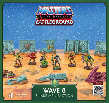 Masters of the Universe: Battleground Miniaturenspiel Wave 8: Snake Men Faction *Deutsche Version* Image 6