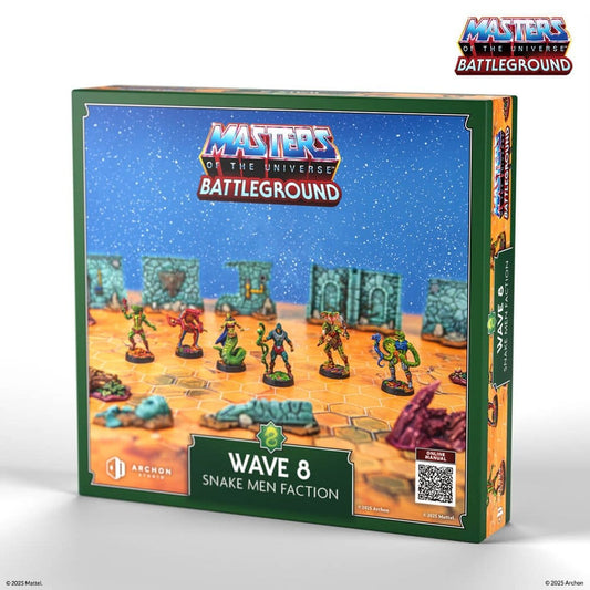 Masters of the Universe: Battleground Miniaturenspiel Wave 8: Snake Men Faction *Französische Version* Image 1
