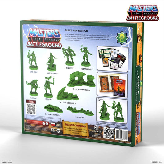 Masters of the Universe: Battleground Miniaturenspiel Wave 8: Snake Men Faction *Italienische Version* Image 2