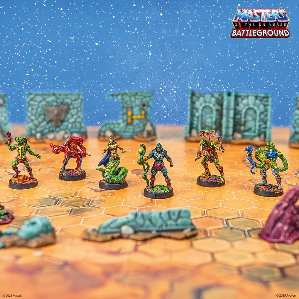 Masters of the Universe: Battleground Miniaturenspiel Wave 8: Snake Men Faction *Italienische Version* Image 5