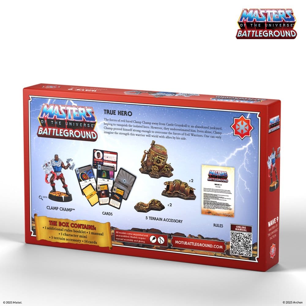 Masters of the Universe: Battleground Miniaturenspiel Wave 9: Masters of the Universe Faction *Deutsche Version* Image 2
