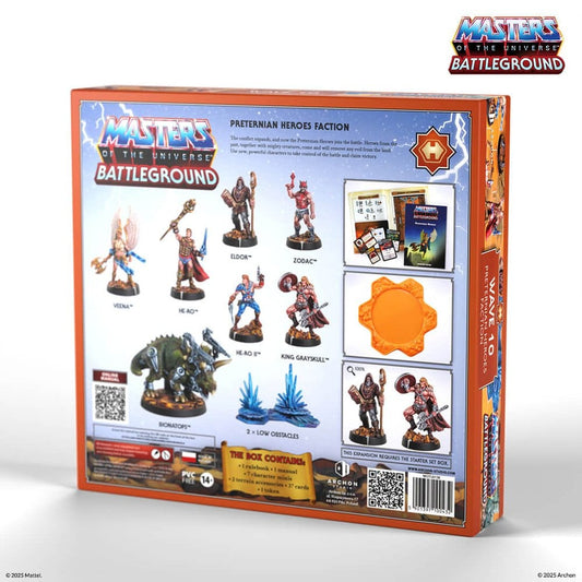 Masters of the Universe: Battleground Miniaturenspiel Wave 10: Preternian Heroes Faction *Deutsche Version* Image 2