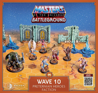 Masters of the Universe: Battleground Miniaturenspiel Wave 10: Preternian Heroes Faction *Deutsche Version* Image 3