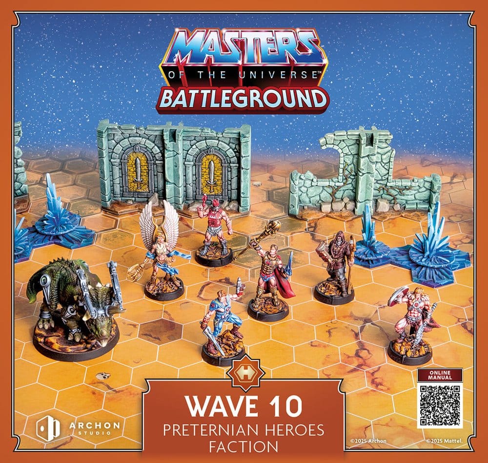 Masters of the Universe: Battleground Miniaturenspiel Wave 10: Preternian Heroes Faction *Französische Version* Image 3