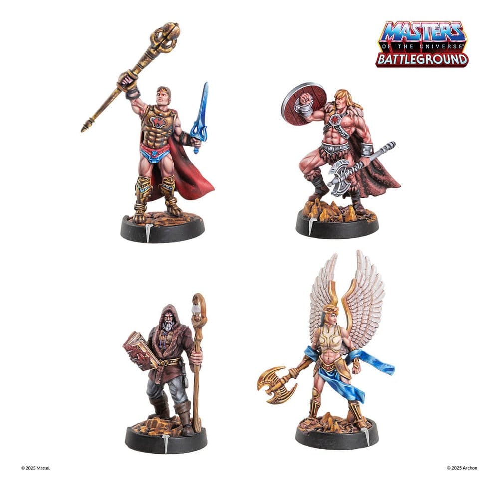 Masters of the Universe: Battleground Miniaturenspiel Wave 10: Preternian Heroes Faction *Italienische Version* Image 5