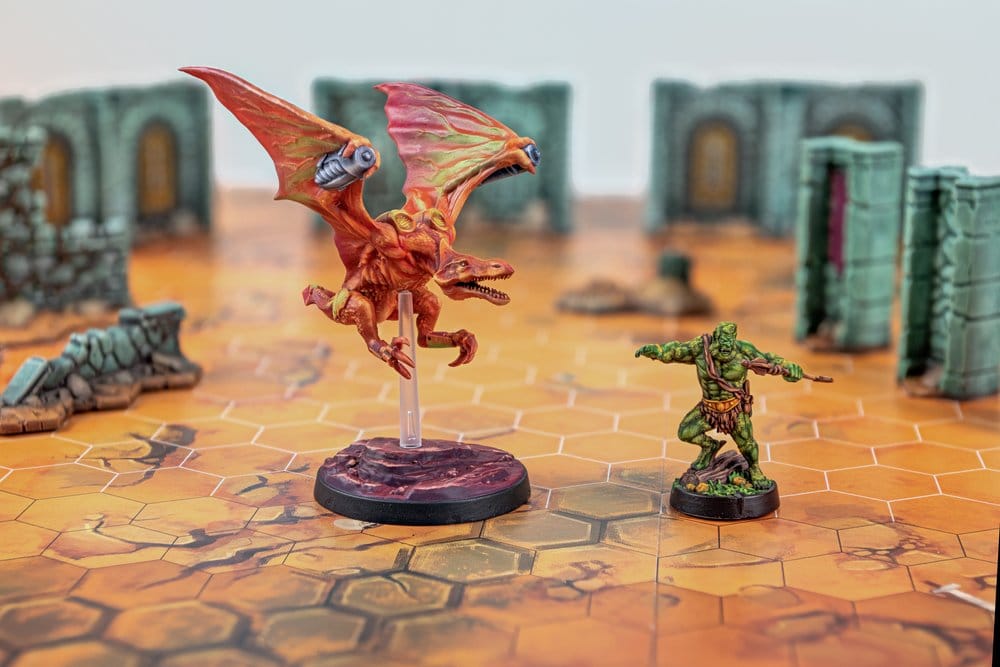 Masters of the Universe: Battleground Miniaturenspiel Wave 11: Preternian Heroes (Moss Man / Turbodactyl) *Englische Version* Image 4