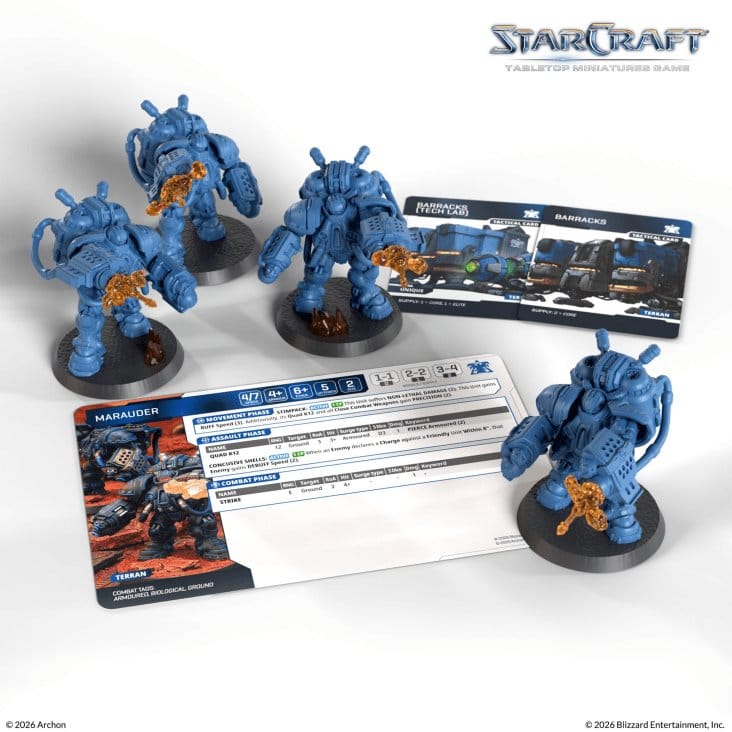 StarCraft TMG Erweiterungs-Set Terran: Marauder Image 6