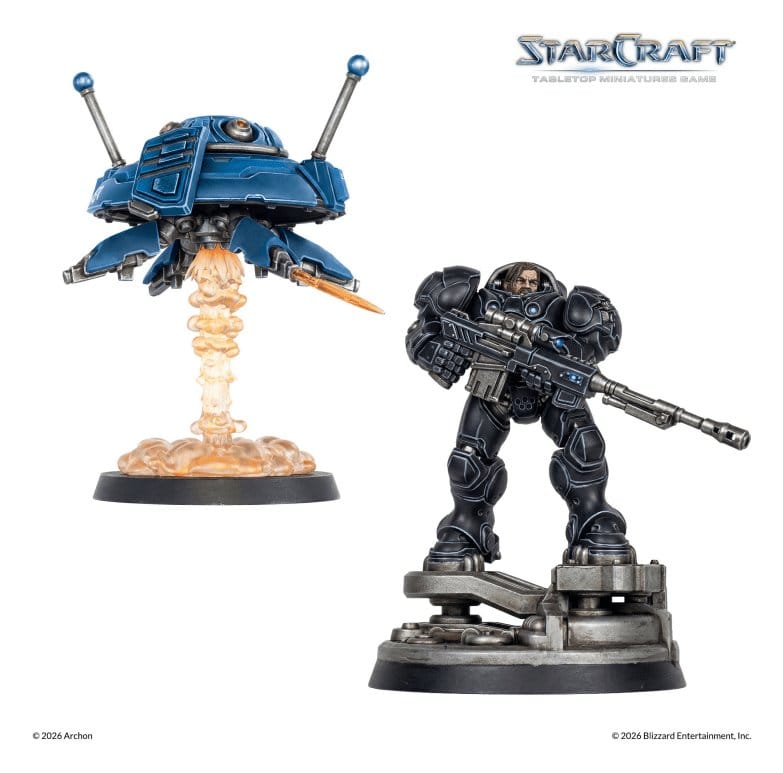 StarCraft TMG Helden Erweiterungs-Set Terran: Jim Raynor & Point Defense Drone Image 3