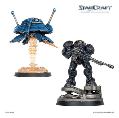 StarCraft TMG Helden Erweiterungs-Set Terran: Jim Raynor & Point Defense Drone Image 3