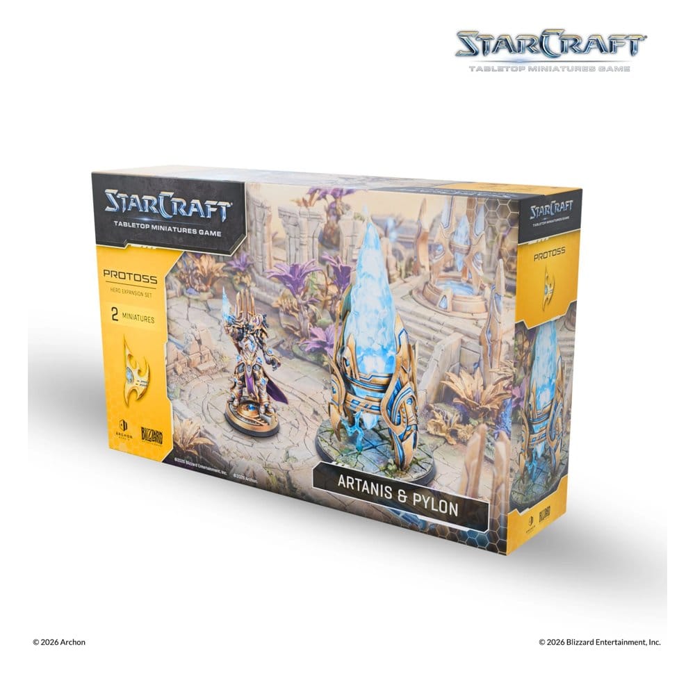 StarCraft TMG Helden Erweiterungs-Set Protoss: Artanis & Pylon Image 1