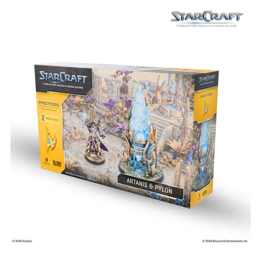 StarCraft TMG Helden Erweiterungs-Set Protoss: Artanis & Pylon Image 1