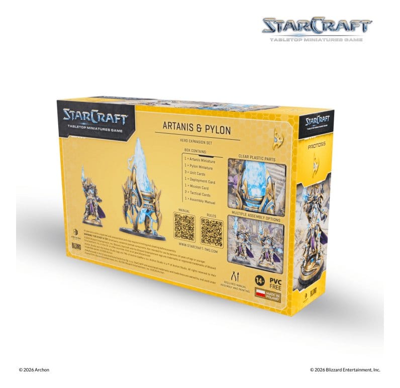 StarCraft TMG Helden Erweiterungs-Set Protoss: Artanis & Pylon Image 2