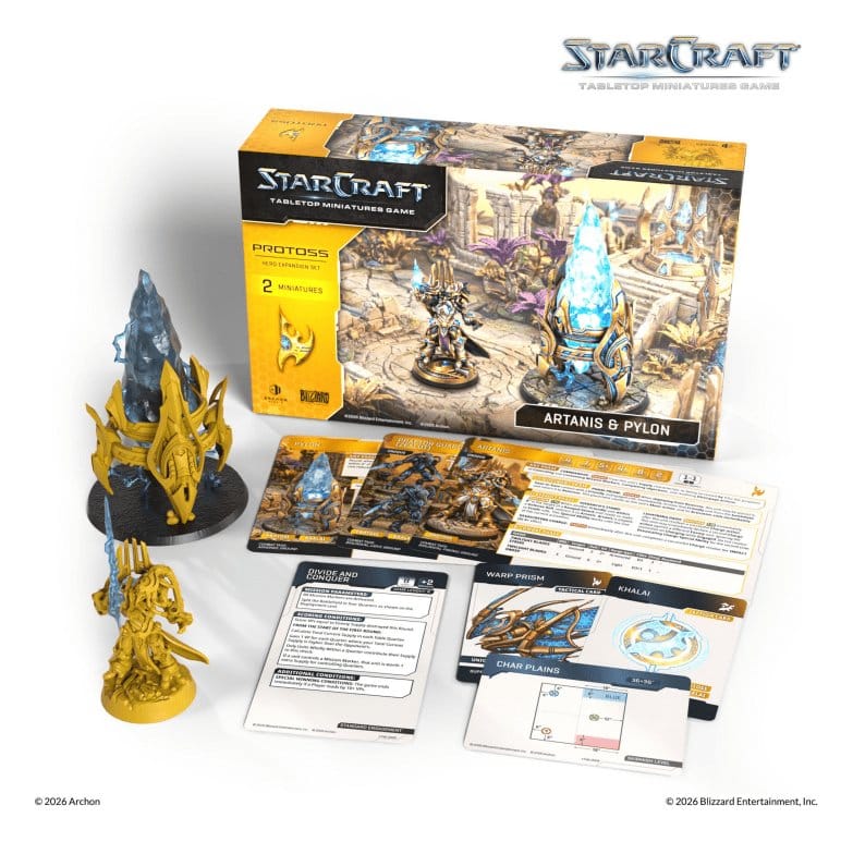 StarCraft TMG Helden Erweiterungs-Set Protoss: Artanis & Pylon Image 4
